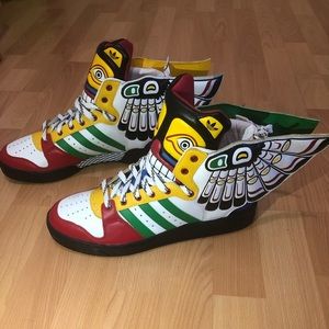Adidas Jeremy Scott Totem Native Eagle Wings Multi